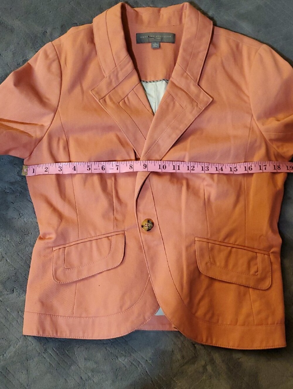 Proenza Schouler Coral Single-Button Tailored Blazer - Picture 8 of 10